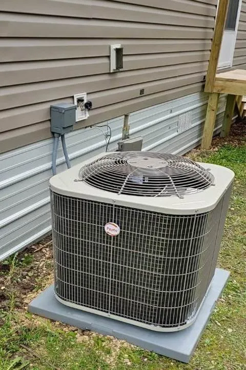 Slide of Forced Air Heating & Cooling