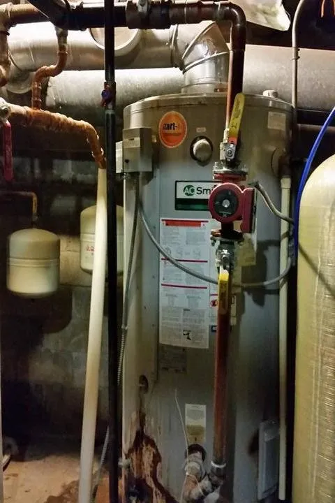 Slide of Forced Air Heating & Cooling