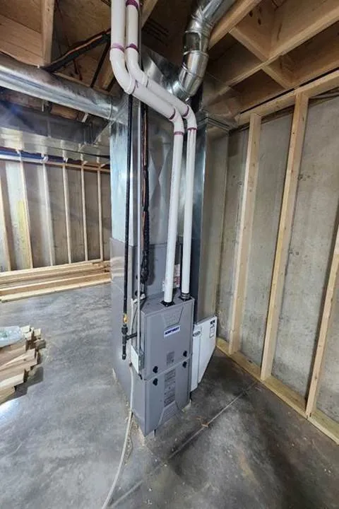 Slide of Forced Air Heating & Cooling