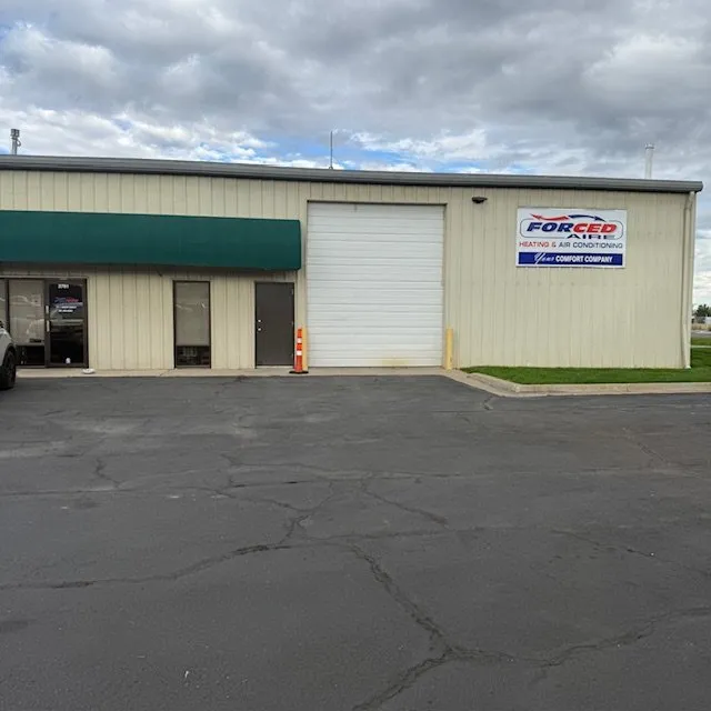 Slide of Forced Aire HVAC