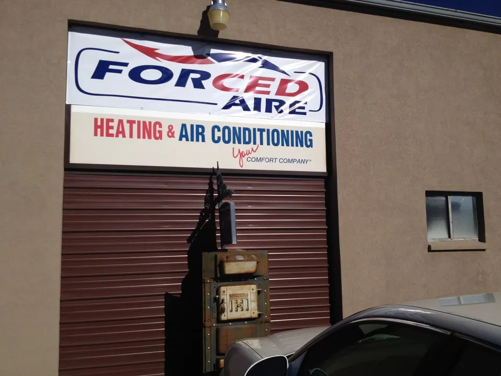 Slide of Forced Aire HVAC