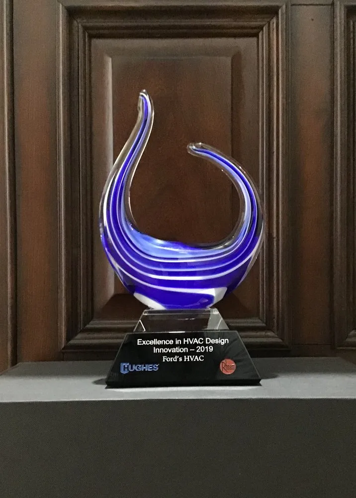 Slide of Ford's HVAC