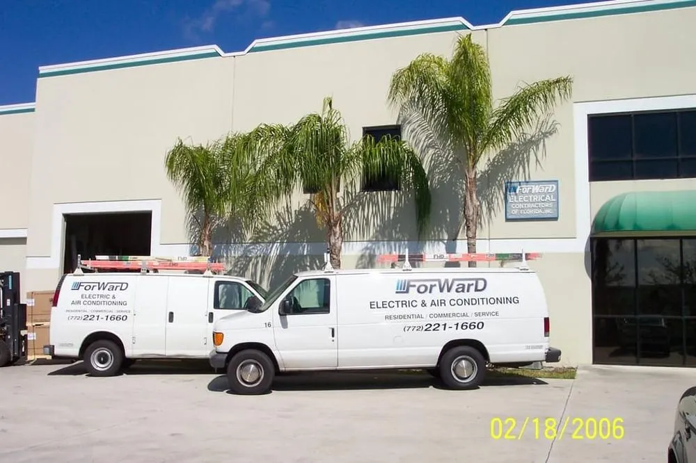 Slide of Forward Electric and Air Conditioning