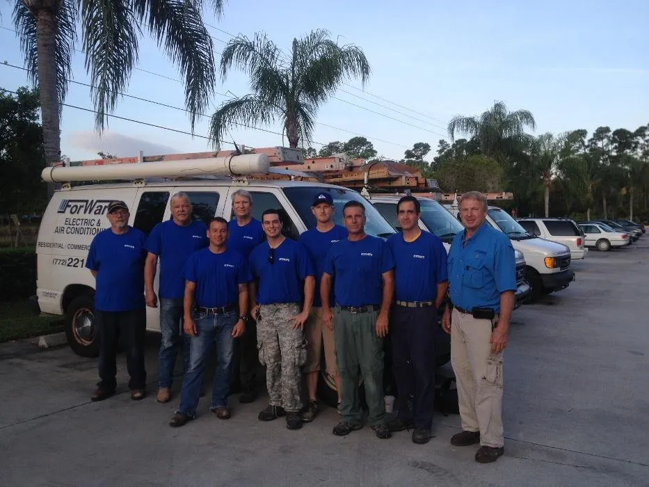 Slide of Forward Electric and Air Conditioning