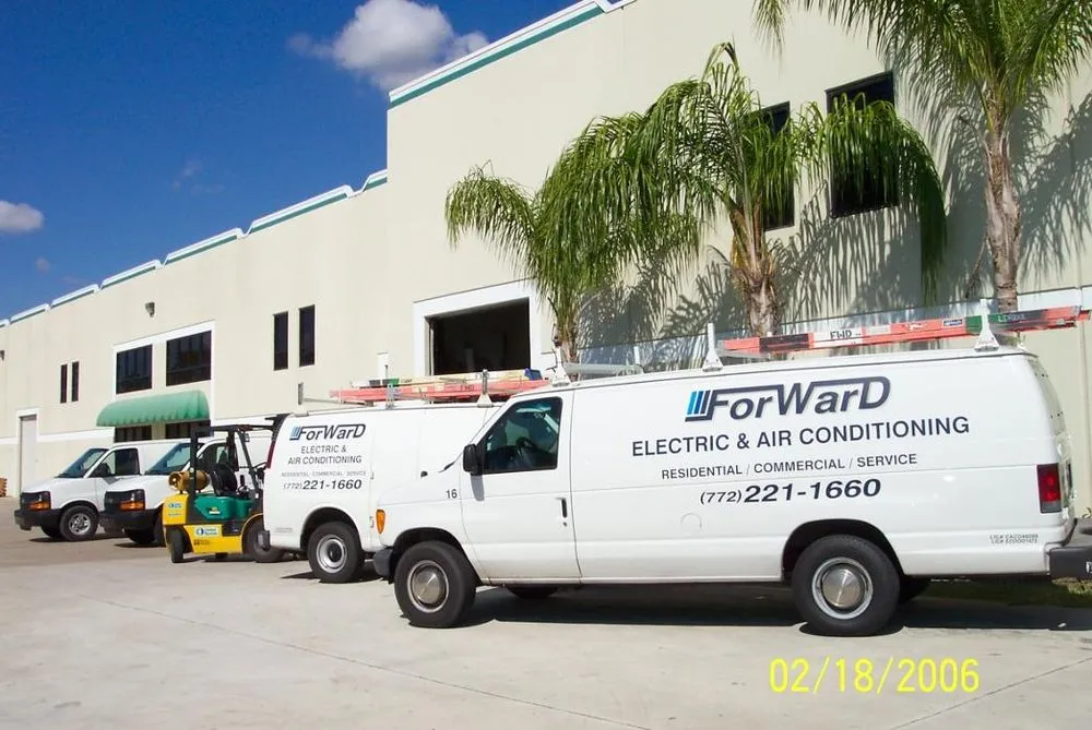 Slide of Forward Electric and Air Conditioning