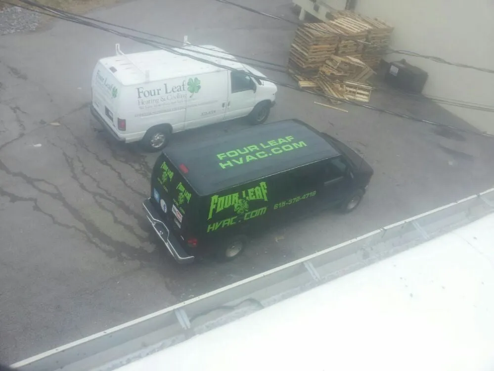 Slide of Four Leaf Heating & Cooling