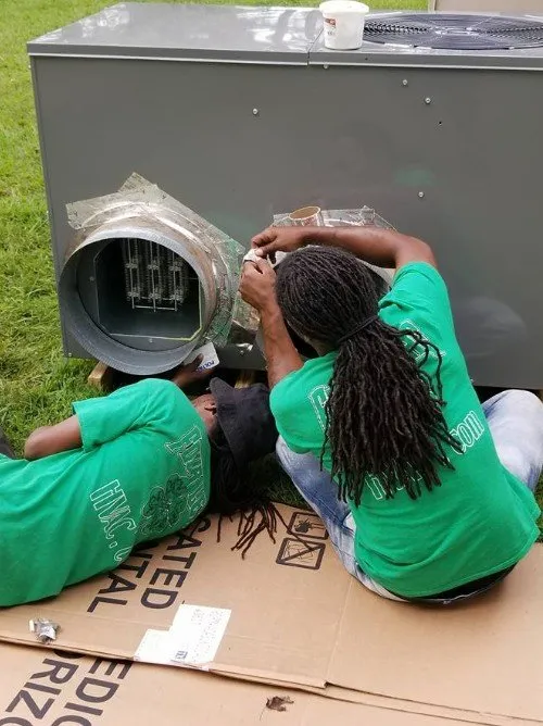 Slide of Four Leaf Heating & Cooling