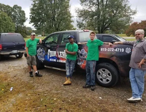 Slide of Four Leaf Heating & Cooling