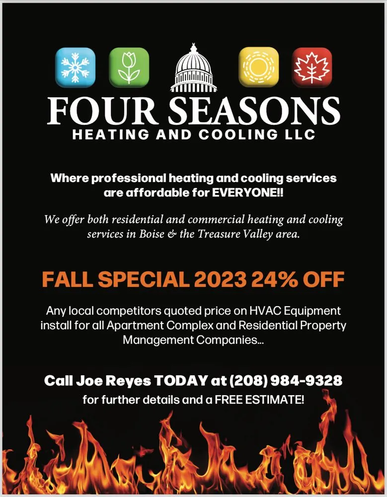 Slide of Four Seasons Heating and Cooling