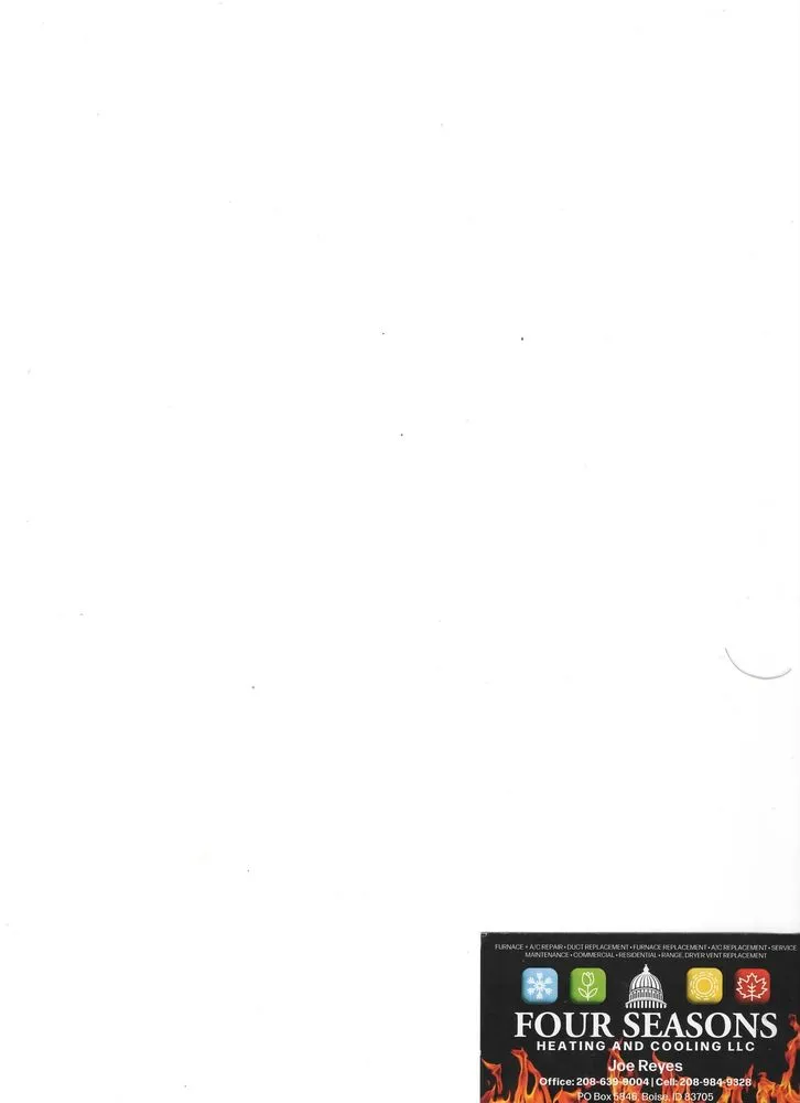 Slide of Four Seasons Heating and Cooling