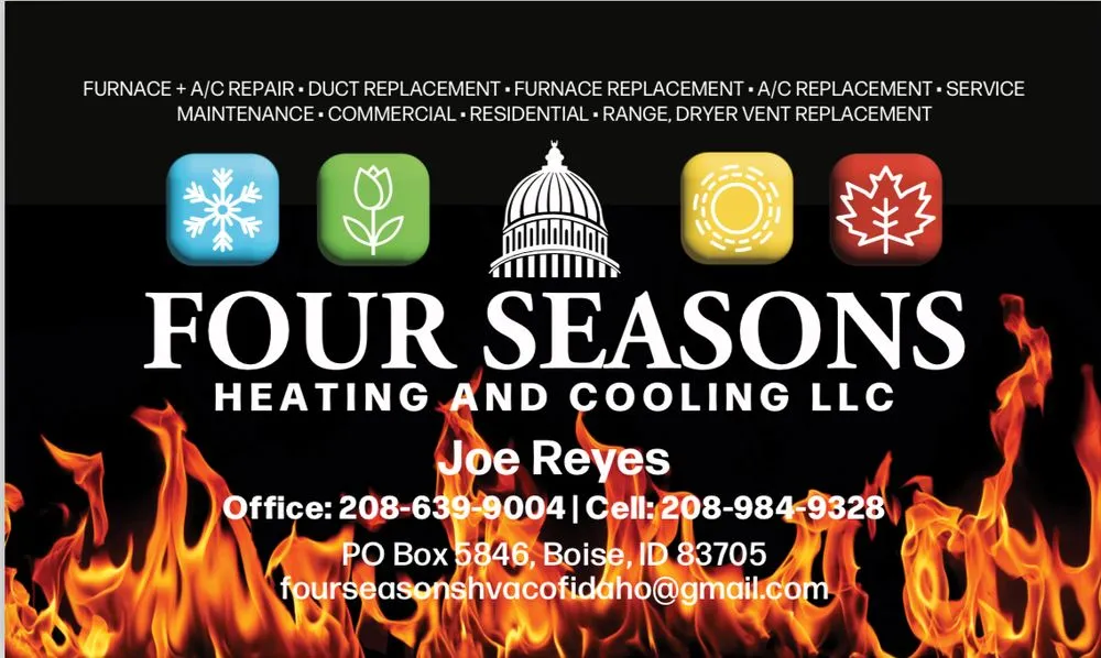 Slide of Four Seasons Heating and Cooling