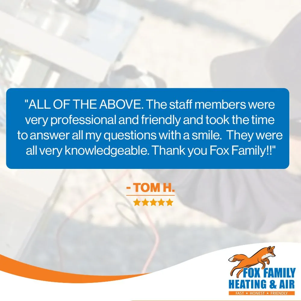 Slide of Fox Family Heating and Air Conditioning