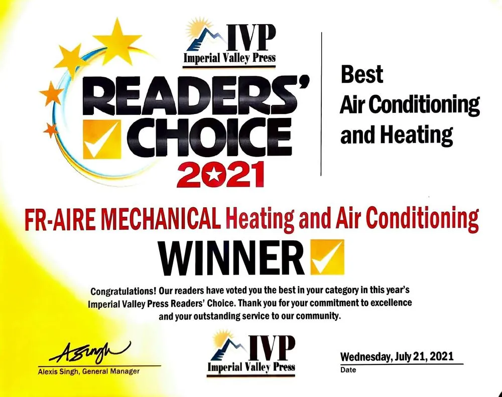 Slide of FR Aire Mechanical