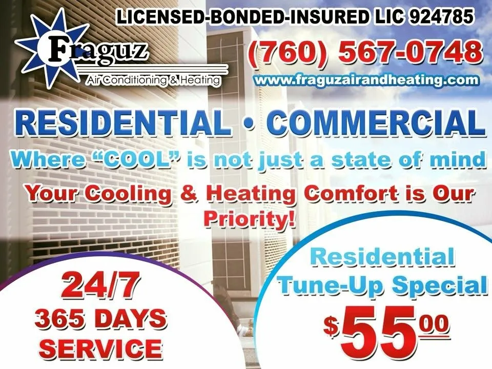 Slide of Fraguz Air Conditioning & Heating