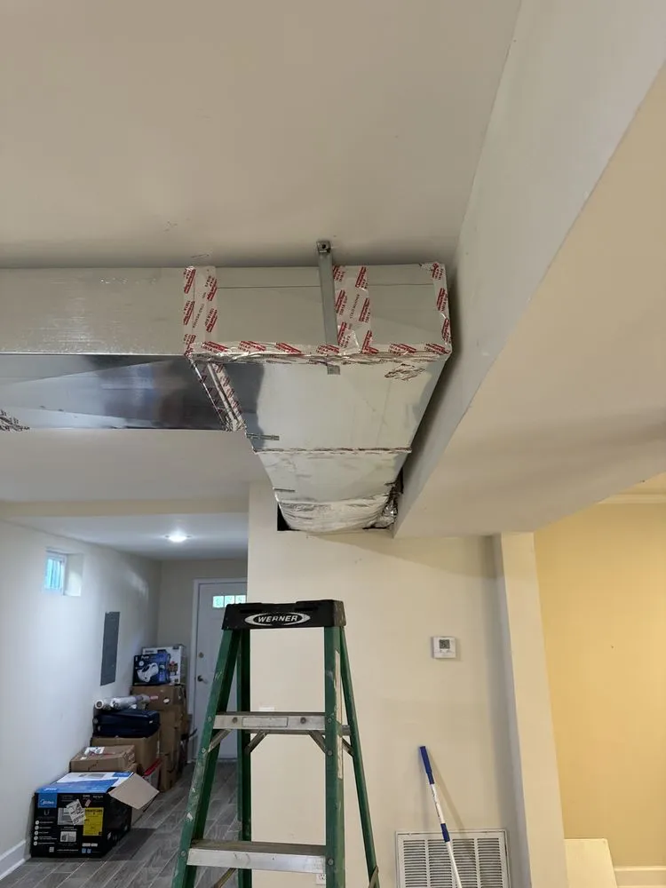 Slide of Francos Duct Work