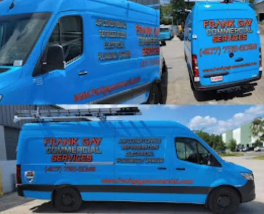 Slide of Frank Gay Commercial Services