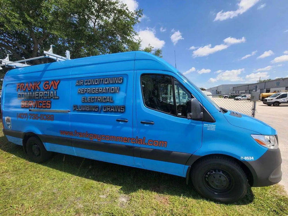 Slide of Frank Gay Commercial Services