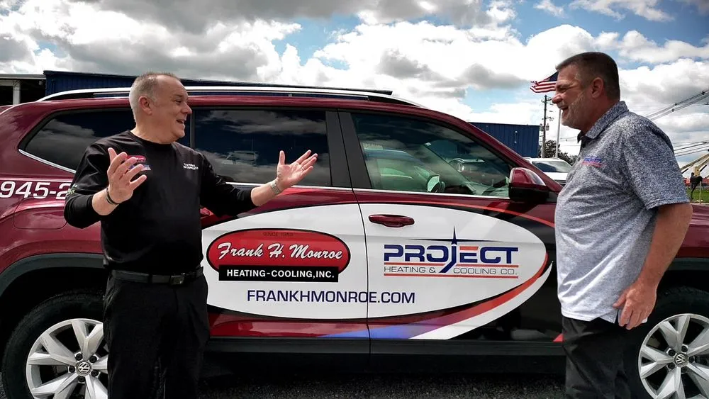 Slide of Frank H Monroe Heating and Cooling