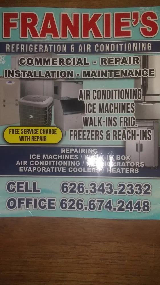 Slide of Frankie’s Refrigeration & Air Conditioning