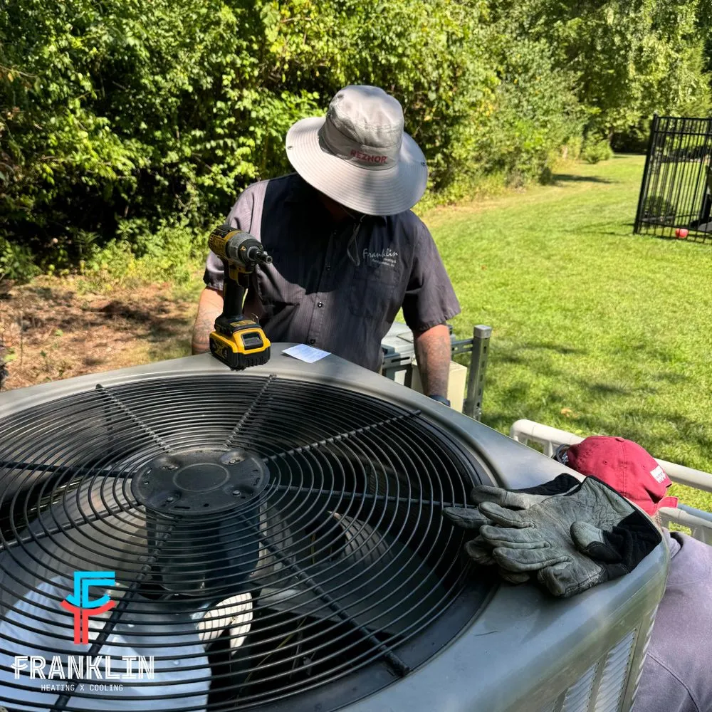 Slide of Franklin Heating and Cooling