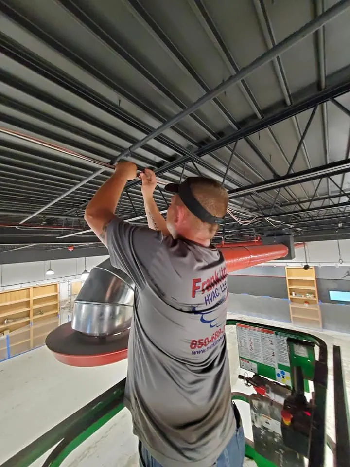 Slide of Franklin's HVAC