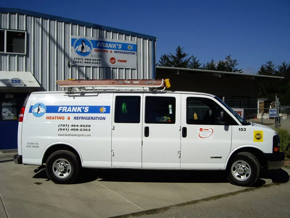 Slide of Frank's Heating & Refrigeration