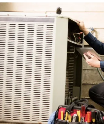 Slide of Frazier's Heating and Air