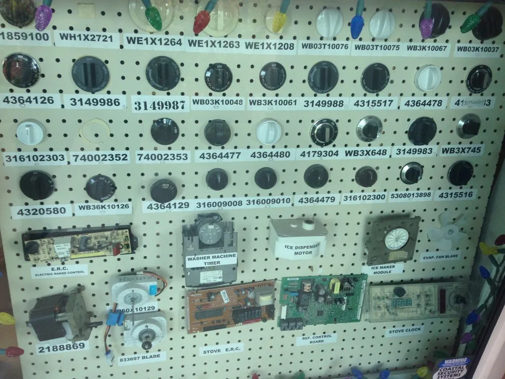 Slide of Freddy's Appliance Parts