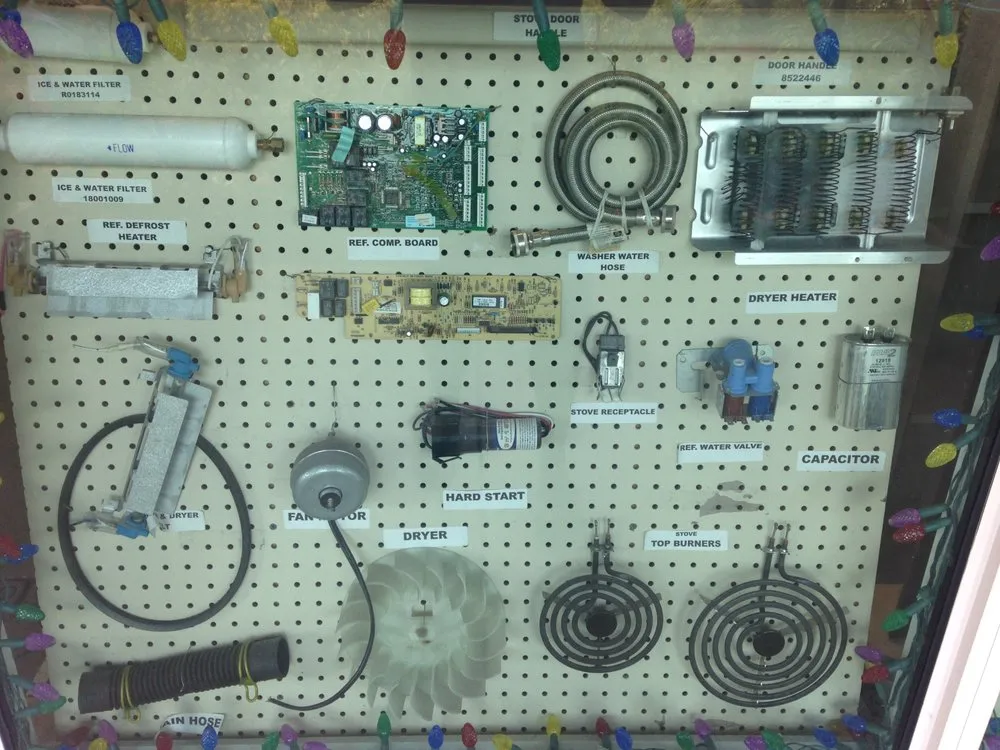 Slide of Freddy's Appliance Parts