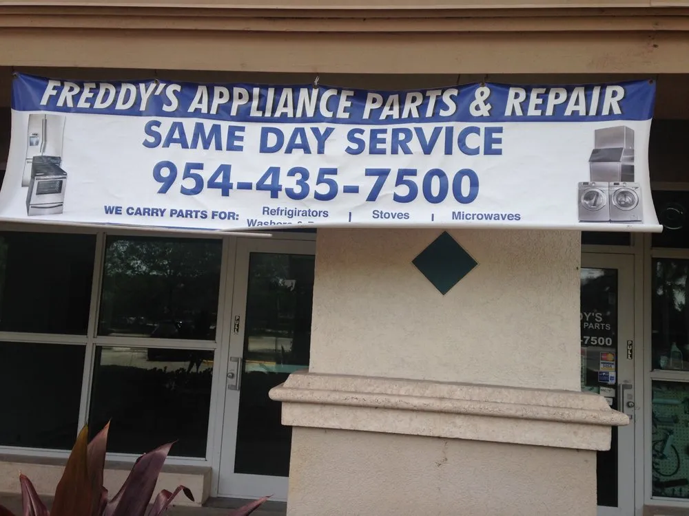 Slide of Freddy's Appliance Parts