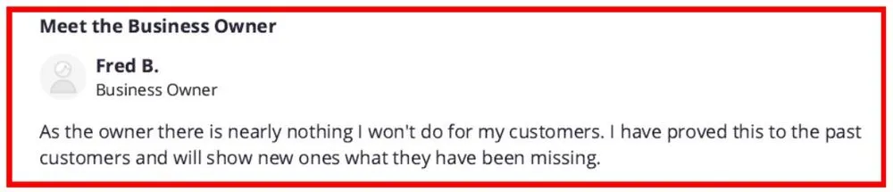 Slide of Frederick Mechanical