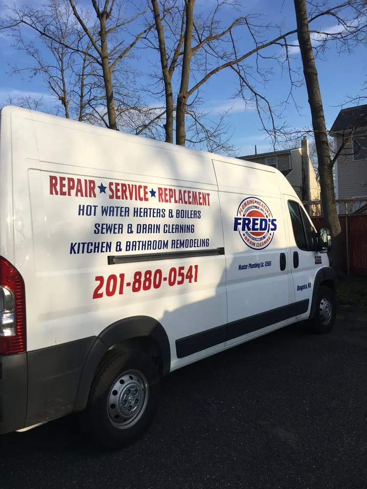 Slide of Fred's Plumbing and Heating