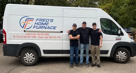 Slide of Fred's Plumbing and Home Furnace