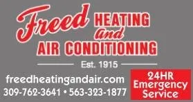 Slide of Freed Heating and Air Conditioning