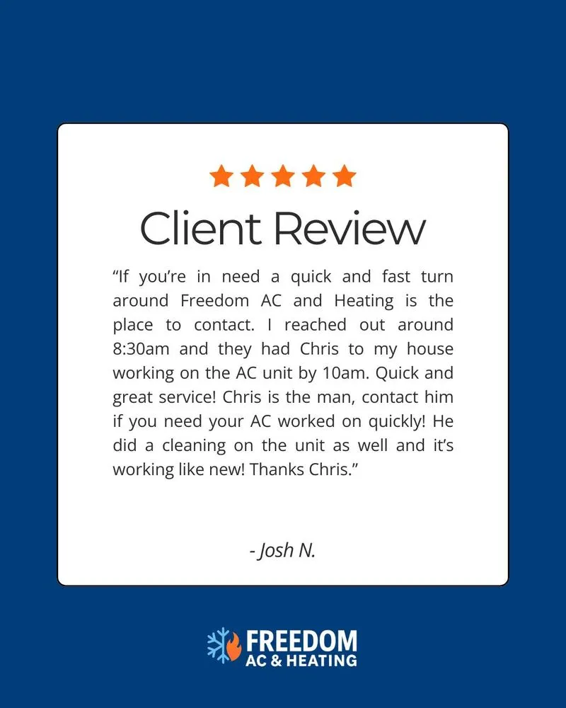 Slide of Freedom AC and Heating