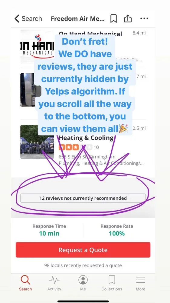 Slide of Freedom Air Mechanical
