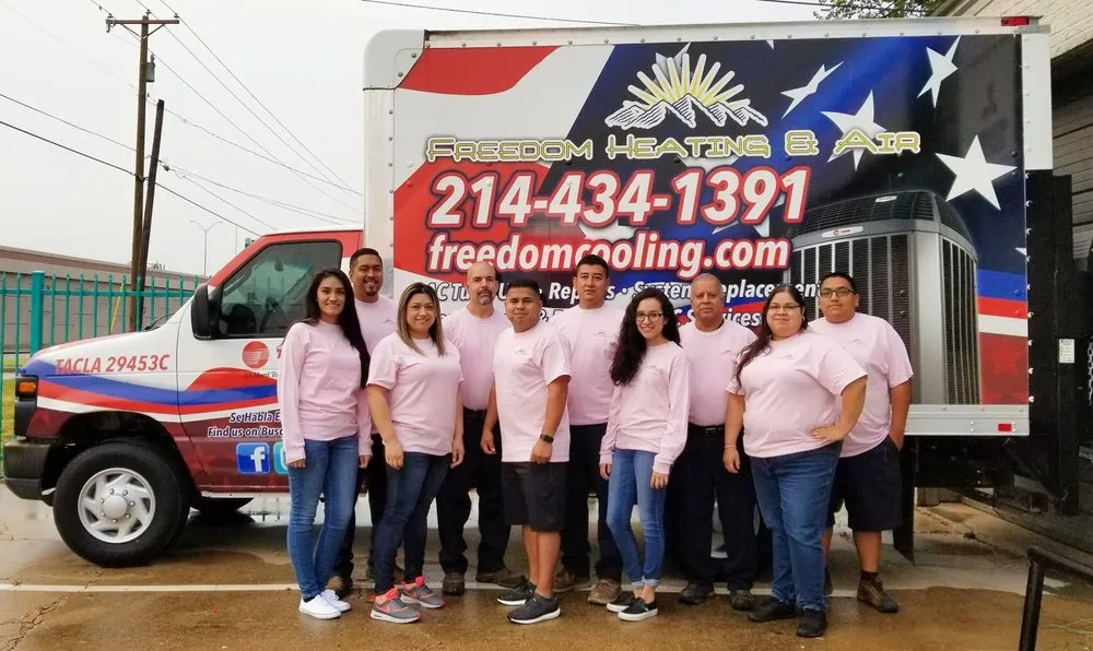 Slide of Freedom Heating & Air