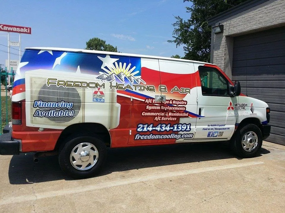 Slide of Freedom Heating & Air