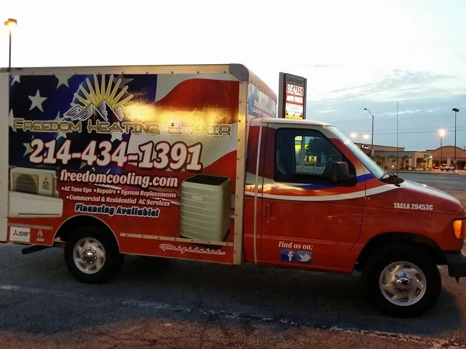 Slide of Freedom Heating & Air