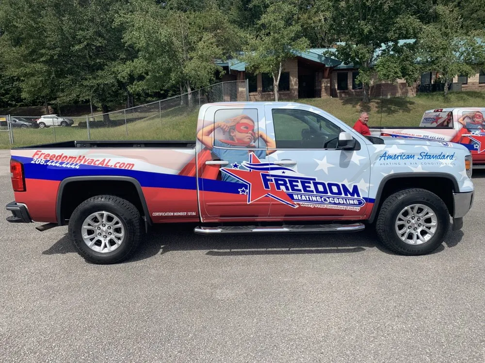 Slide of Freedom Heating & Cooling