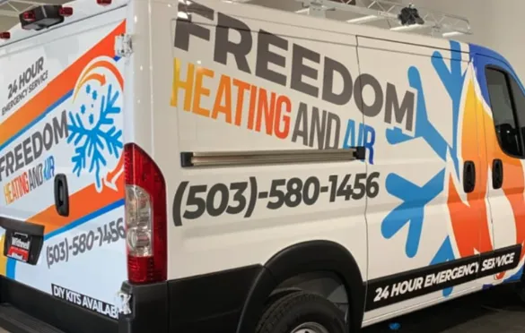 Slide of Freedom Heating and Air