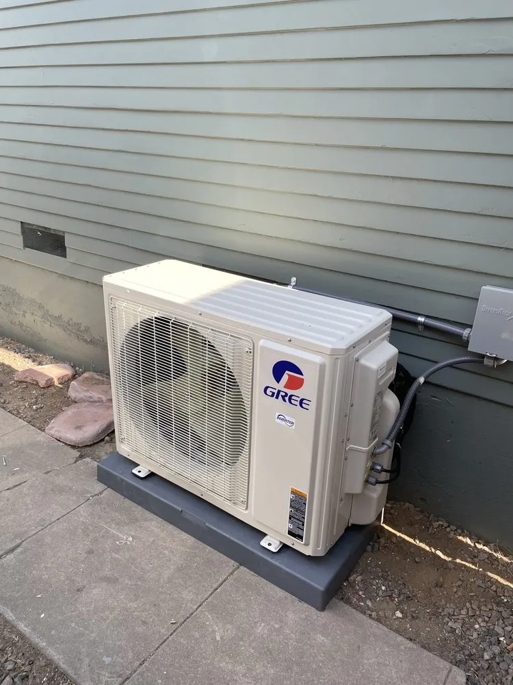 Slide of Freedom heating and cooling
