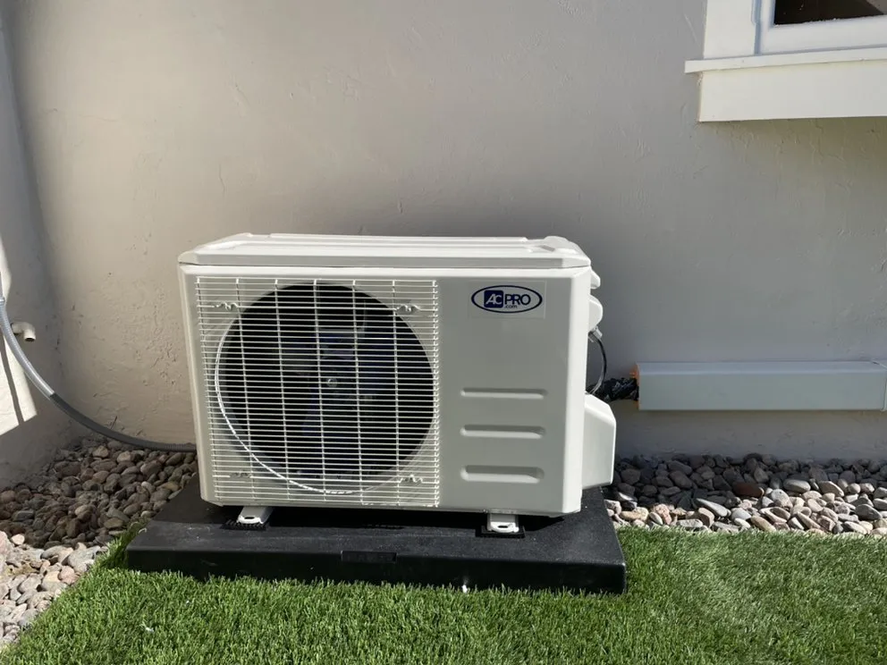 Slide of Freedom heating and cooling