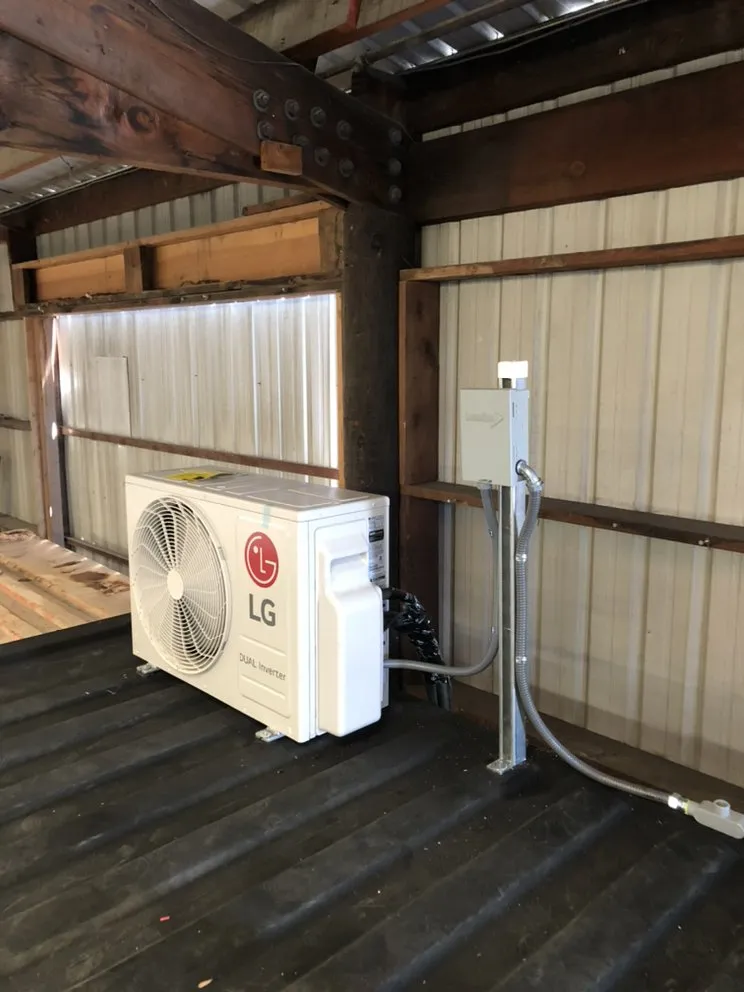 Slide of Freedom heating and cooling