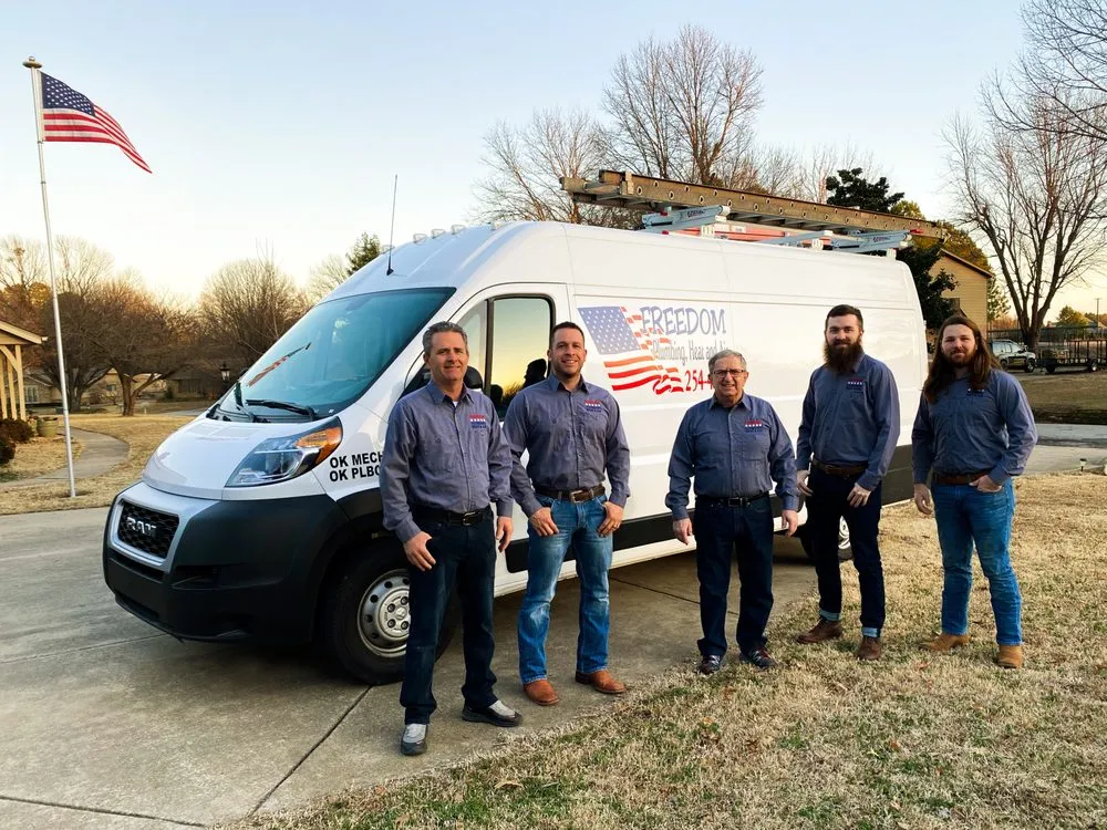 Slide of Freedom Plumbing Heat & Air