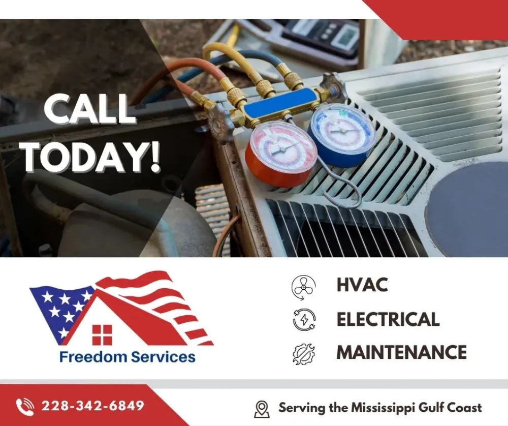 Reliable HVAC repair same-day service across Pearlington, MS - Freedom Services