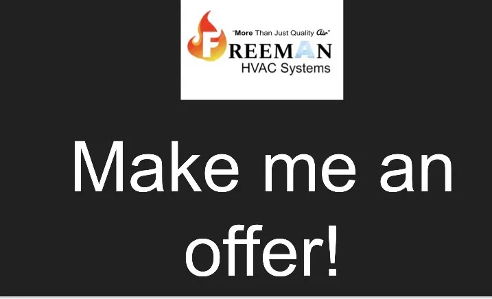 Slide of Freeman HVAC Systems