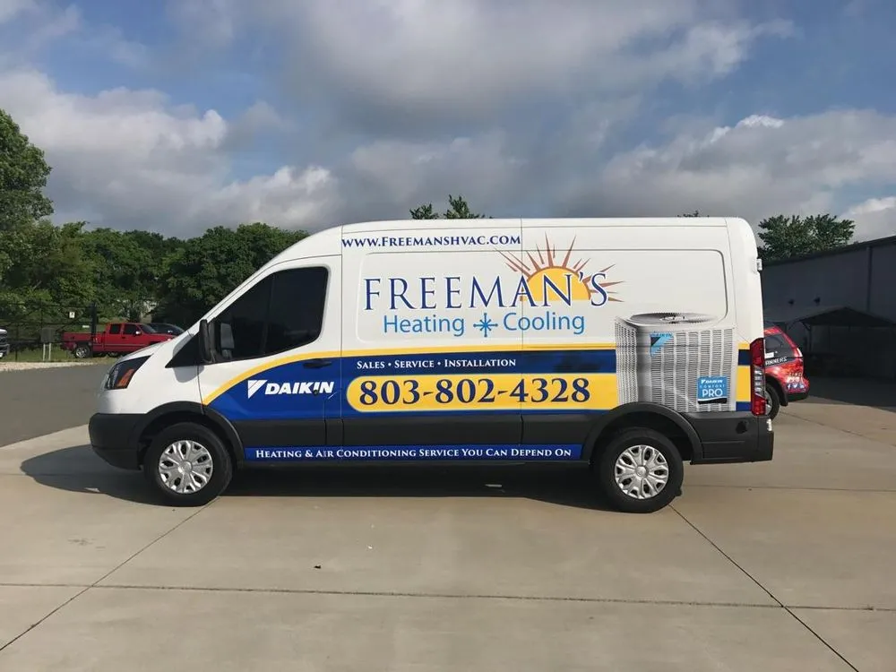 Slide of Freeman's Heating & Cooling