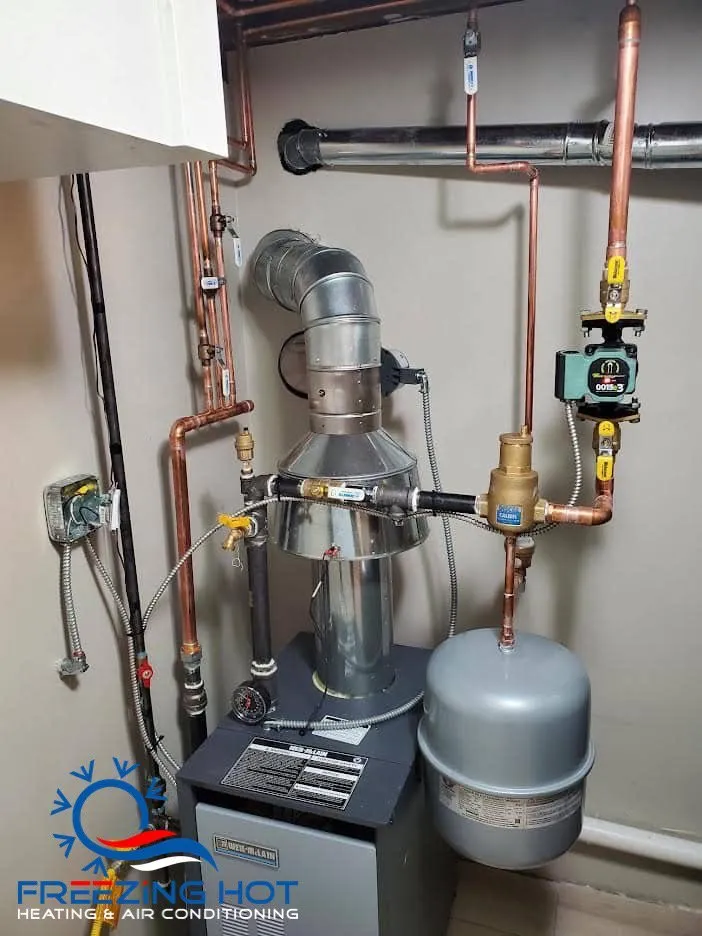 Slide of Freezing Hot