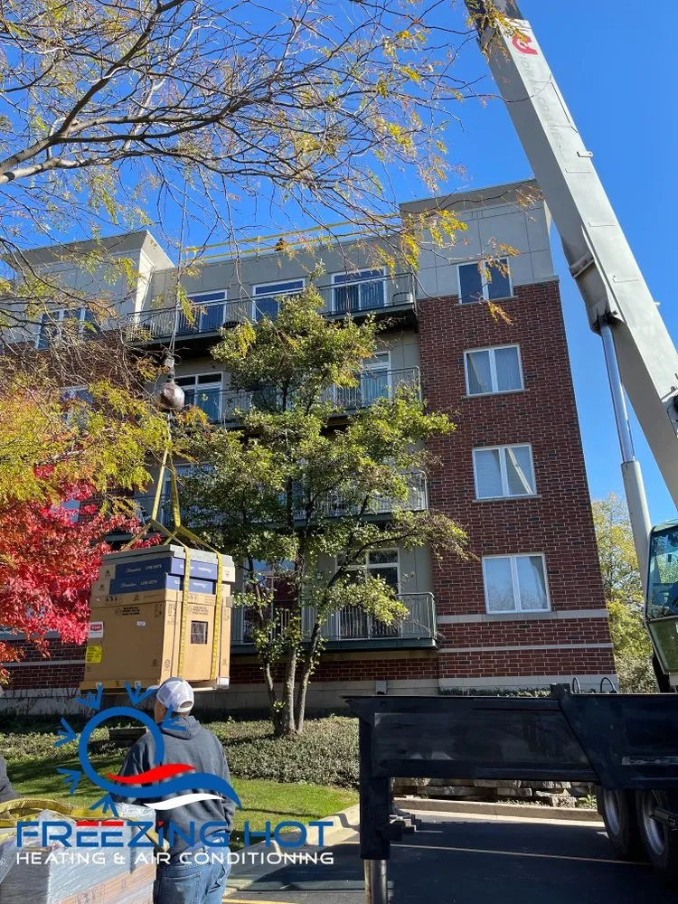 Slide of Freezing Hot